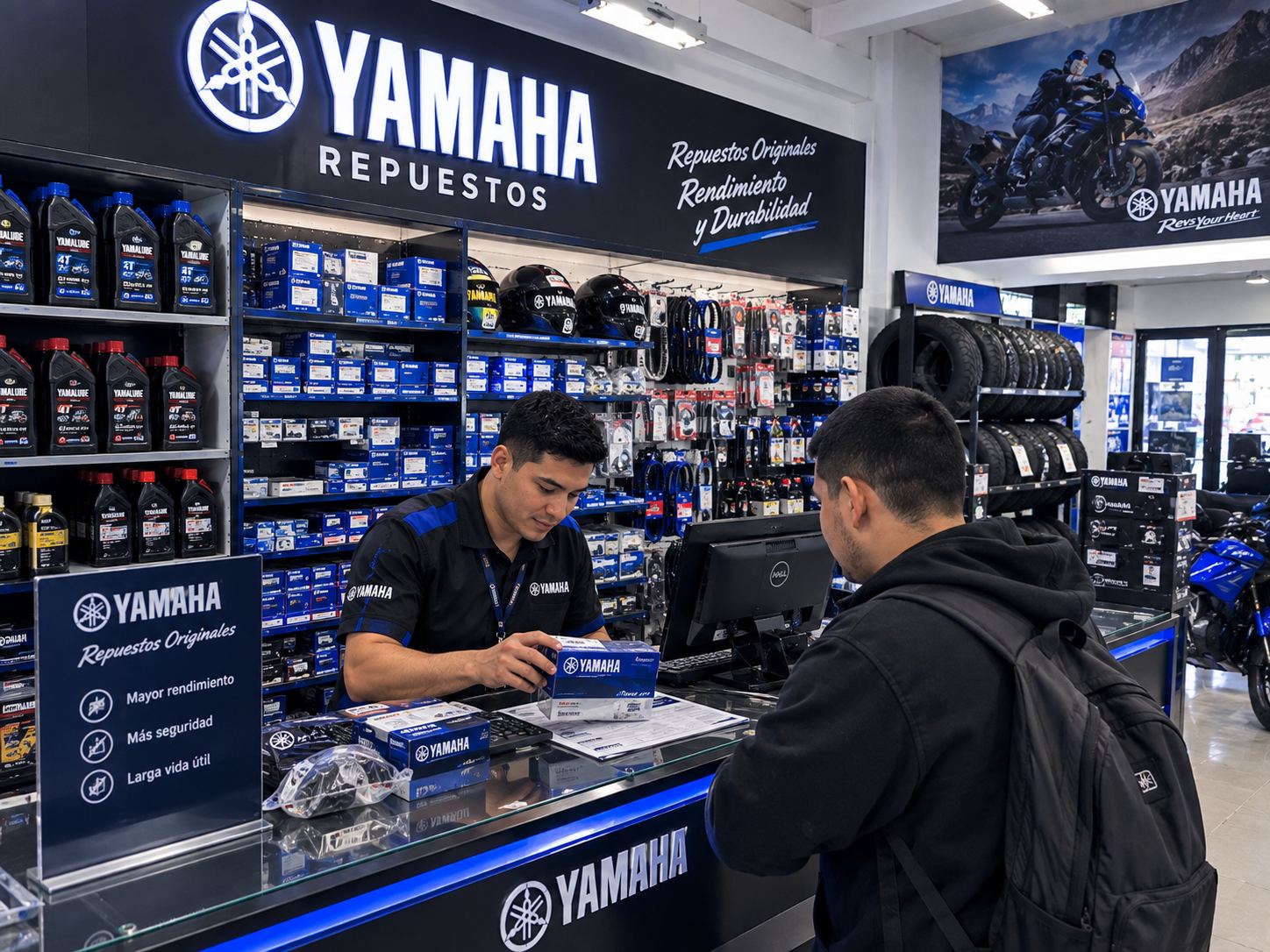 Venta de repuestos originales Yamaha